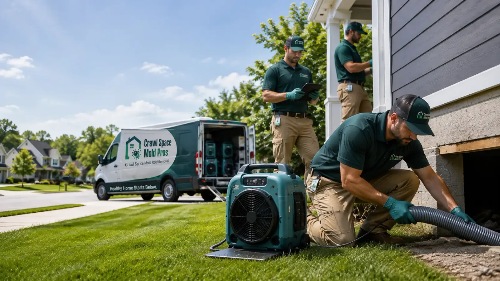 Crawl Space Mold Removal in Guttenberg, IA
